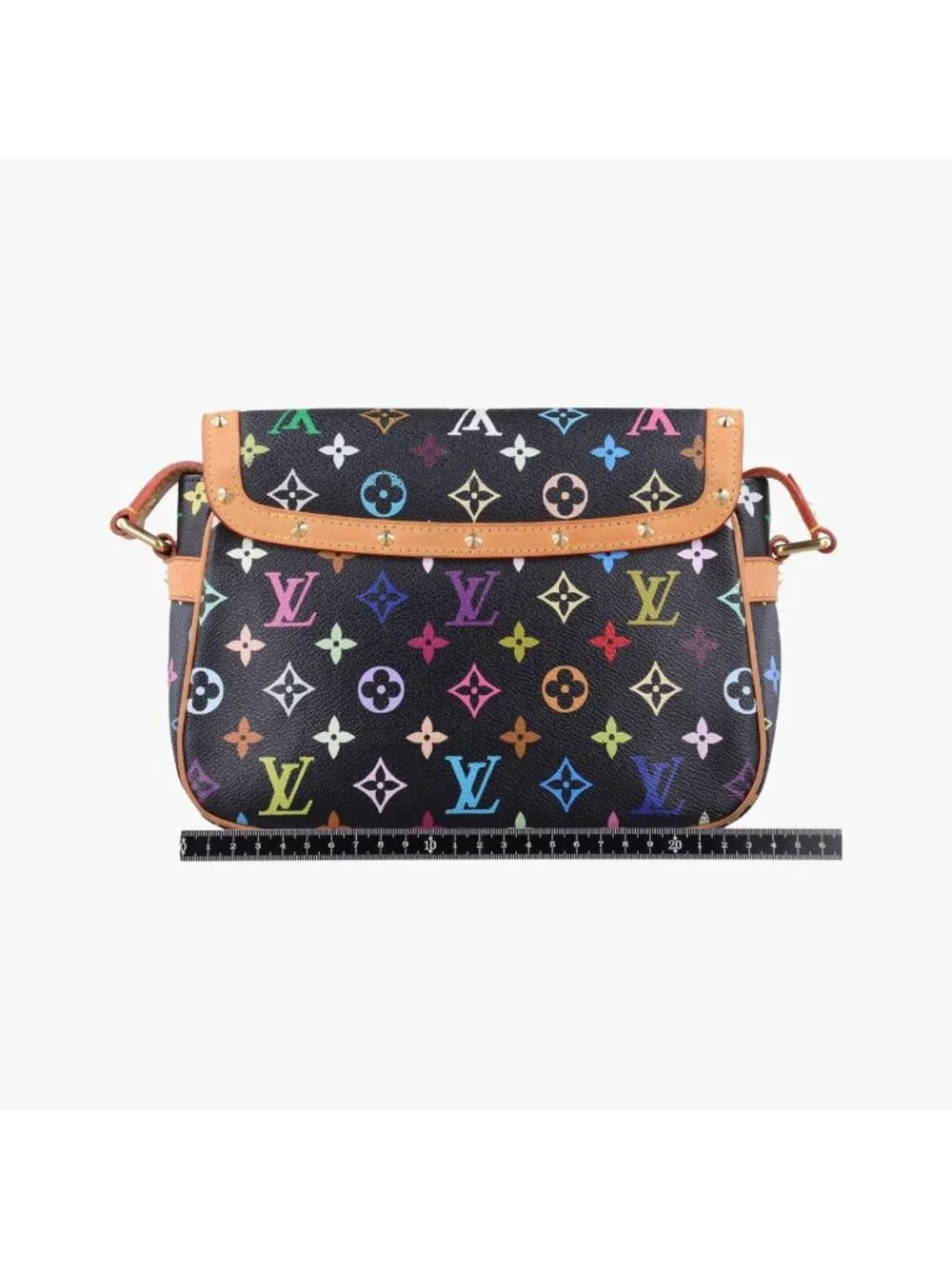 Louis Vuitton Sologne Noir Monogram Multicolor Shoulder